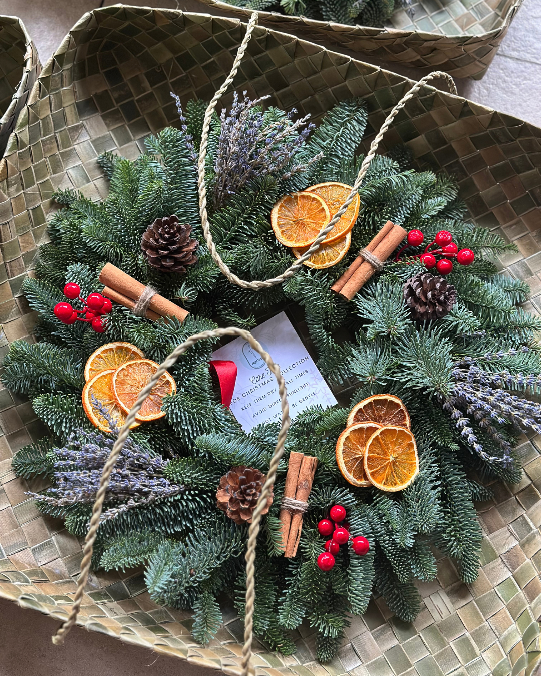 Classic Nobilis Pine Wreath